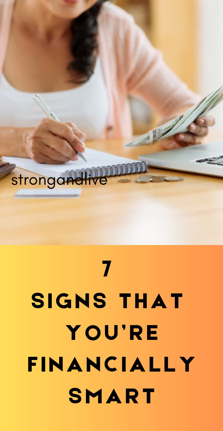 7 Signs that you’re Financially Smart